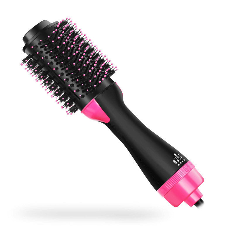 3-in-1 Hair Dryer, Straightener & Hair Curler Brush